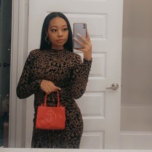 Cheetah Print Bodycon Dress
